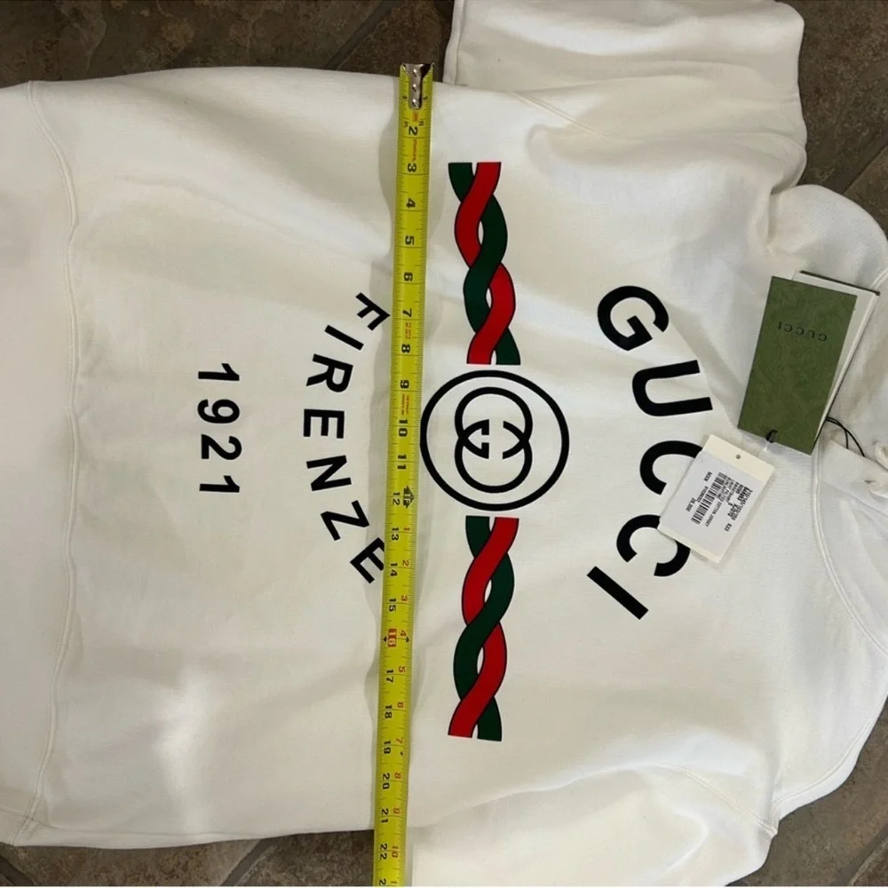 Gucci white sweater